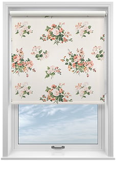 Laura Ashley Rosemore, Natural - Twist&Fit Roller Blind